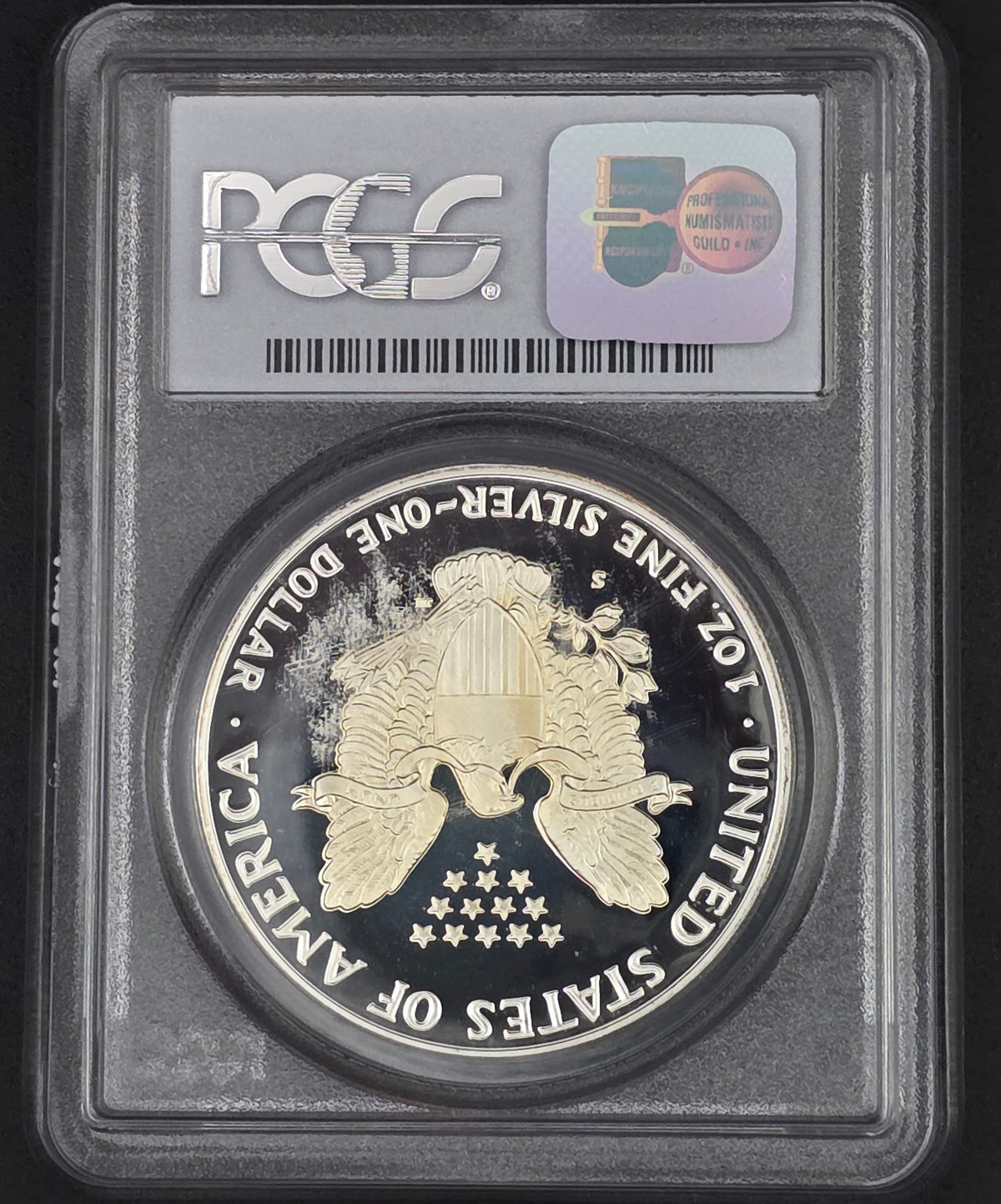 1987 American Silver Eagle PCGS PR69 - 1 oz .999 Fine Silver