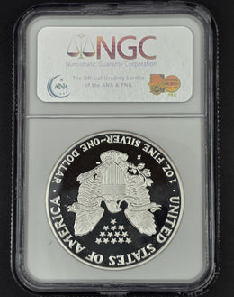 1988 American Silver Eagle NGC PF69 - 1 oz .999 Fine Silver