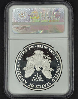 1989 American Silver Eagle NGC PF69 - 1 oz .999 Fine Silver