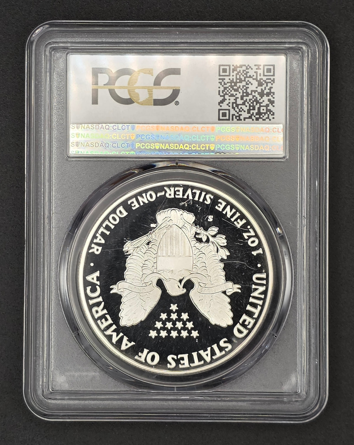 1992 American Silver Eagle Proof PCGS PR68 DCAM - 1 oz .999 Fine Silver