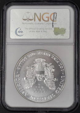 1993 American Silver Eagle NGC MS69 - 1 oz .999 Fine Silver