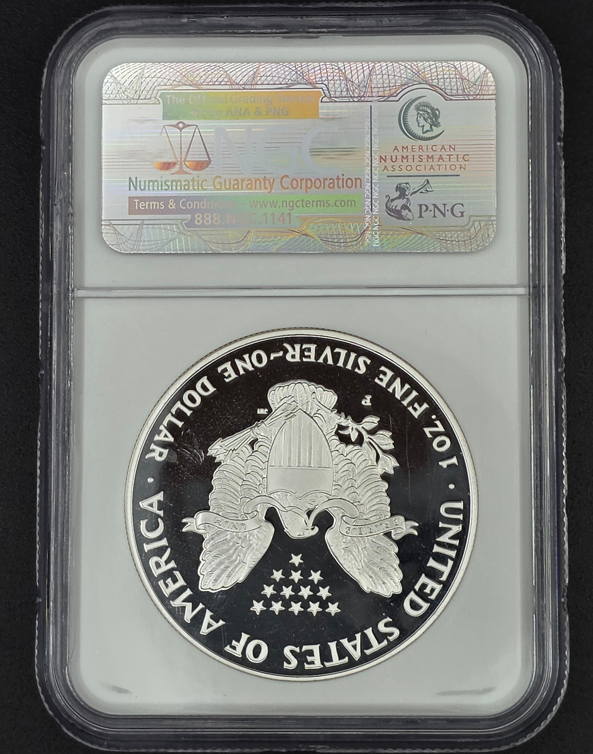 1995 American Silver Eagle NGC PF69 - 1 oz .999 Fine Silver