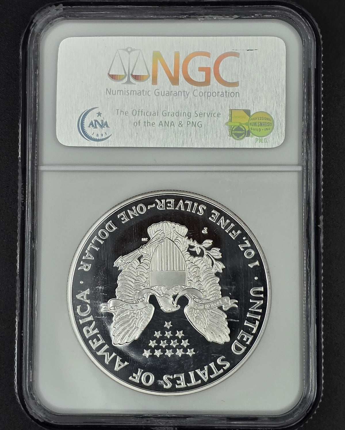 1997 American Silver Eagle NGC PF69 - 1 oz .999 Fine Silver