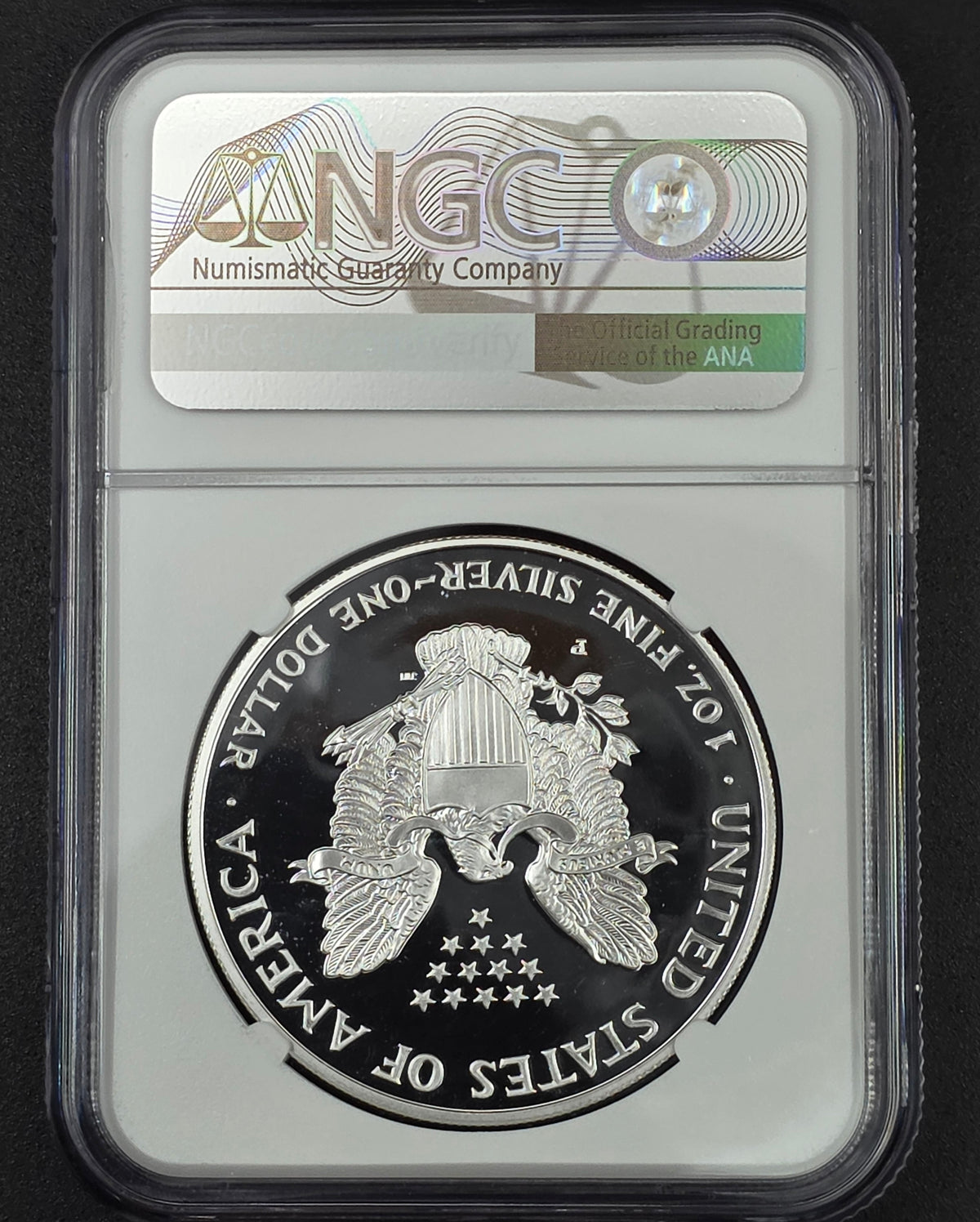 1998 American Silver Eagle NGC PF69 - 1 oz .999 Fine Silver