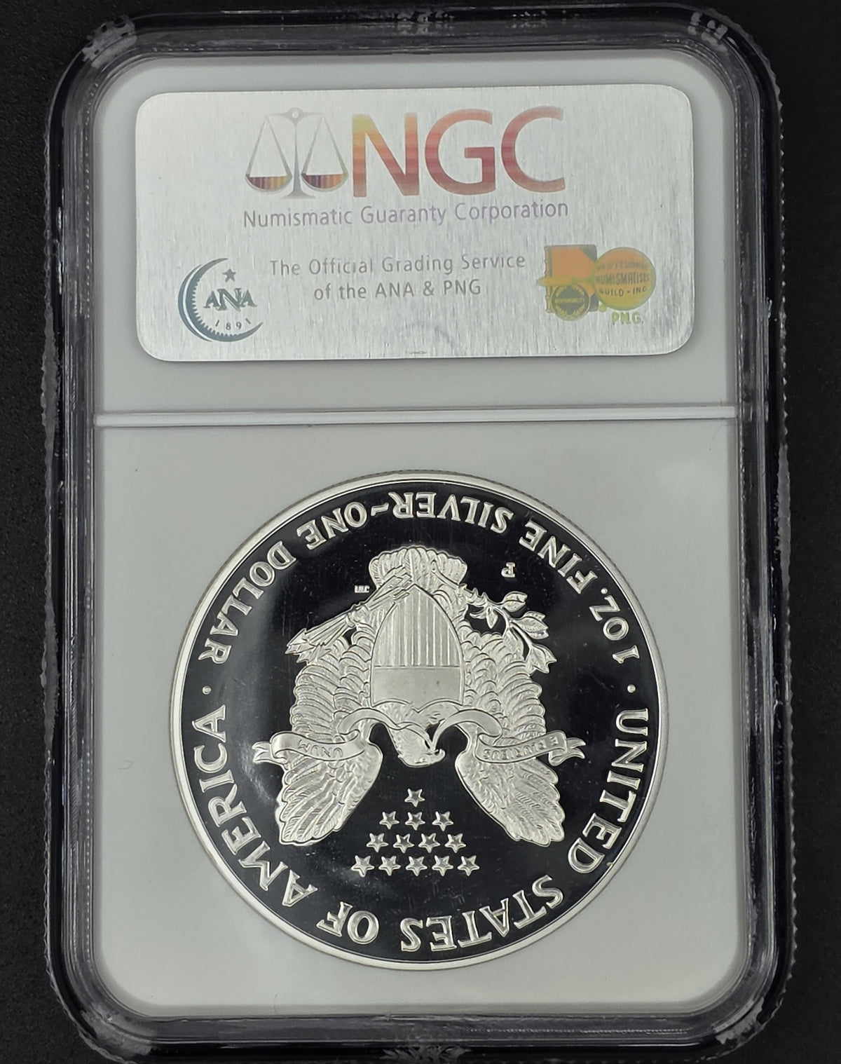 2000 American Silver Eagle NGC PF69 - 1 oz .999 Fine Silver