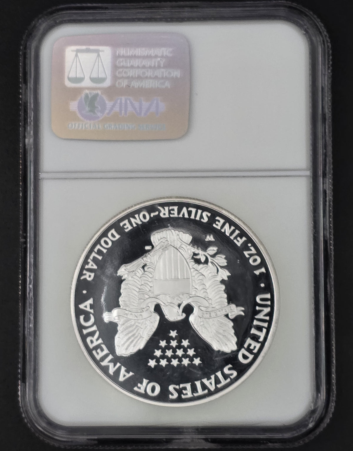 2002 American Silver Eagle NGC PF69 - 1 oz .999 Fine Silver