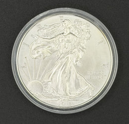 2013 American Silver Eagle w/ Capsule — 1 oz .999 Fine Silver