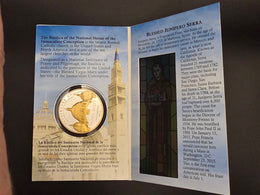2015 Pope Francis U.S. Papal Visit Commemorative Silver Medal — 2 oz Fine Silver, #119/2500 w/ COA