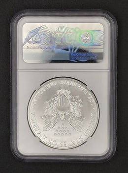 2021 American Silver Eagle NGC MS69 - 1 oz .999 Fine Silver