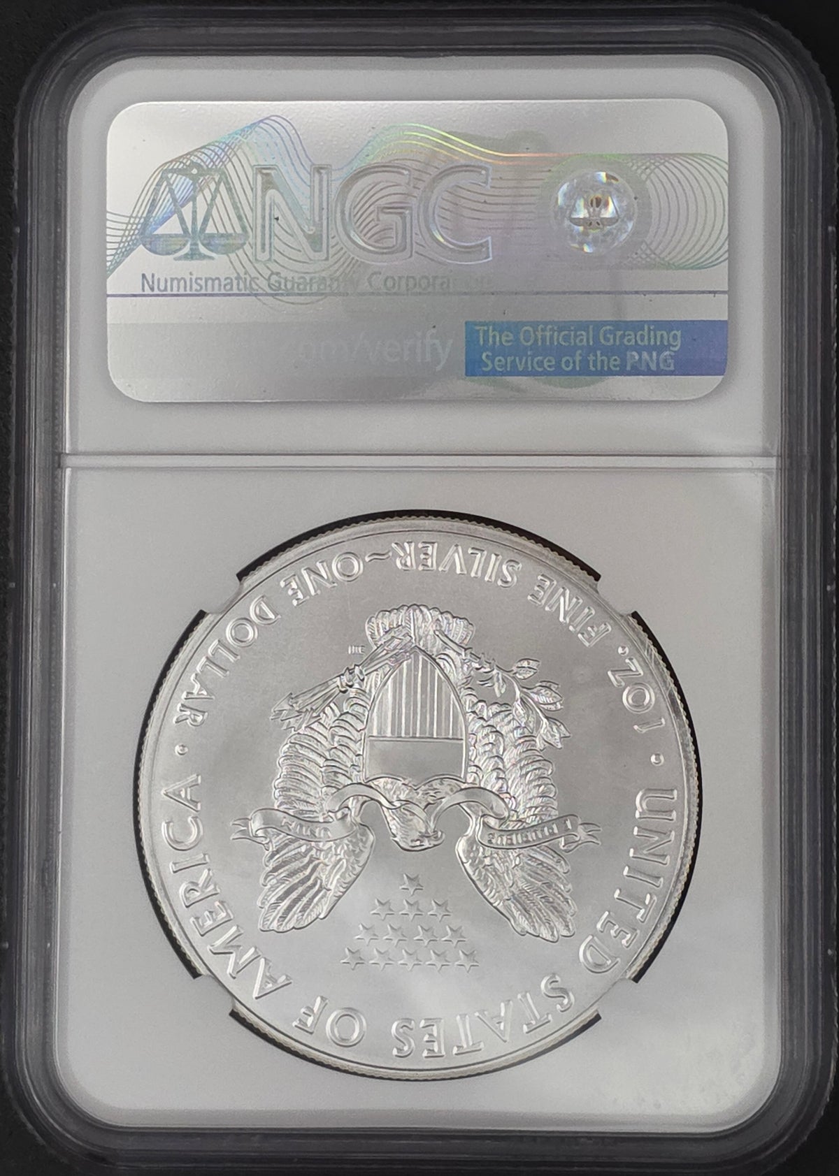 2021 American Silver Eagle (Type 1) NGC MS69 - 1 oz .999 Fine Silver