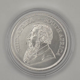 2022 South Africa Krugerrand w/ Protective Capsule — 1 oz .999 Fine Silver