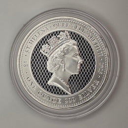 2023 St. Helena "Angel" w/ Protective Capsule — 1 oz .999 Fine Silver
