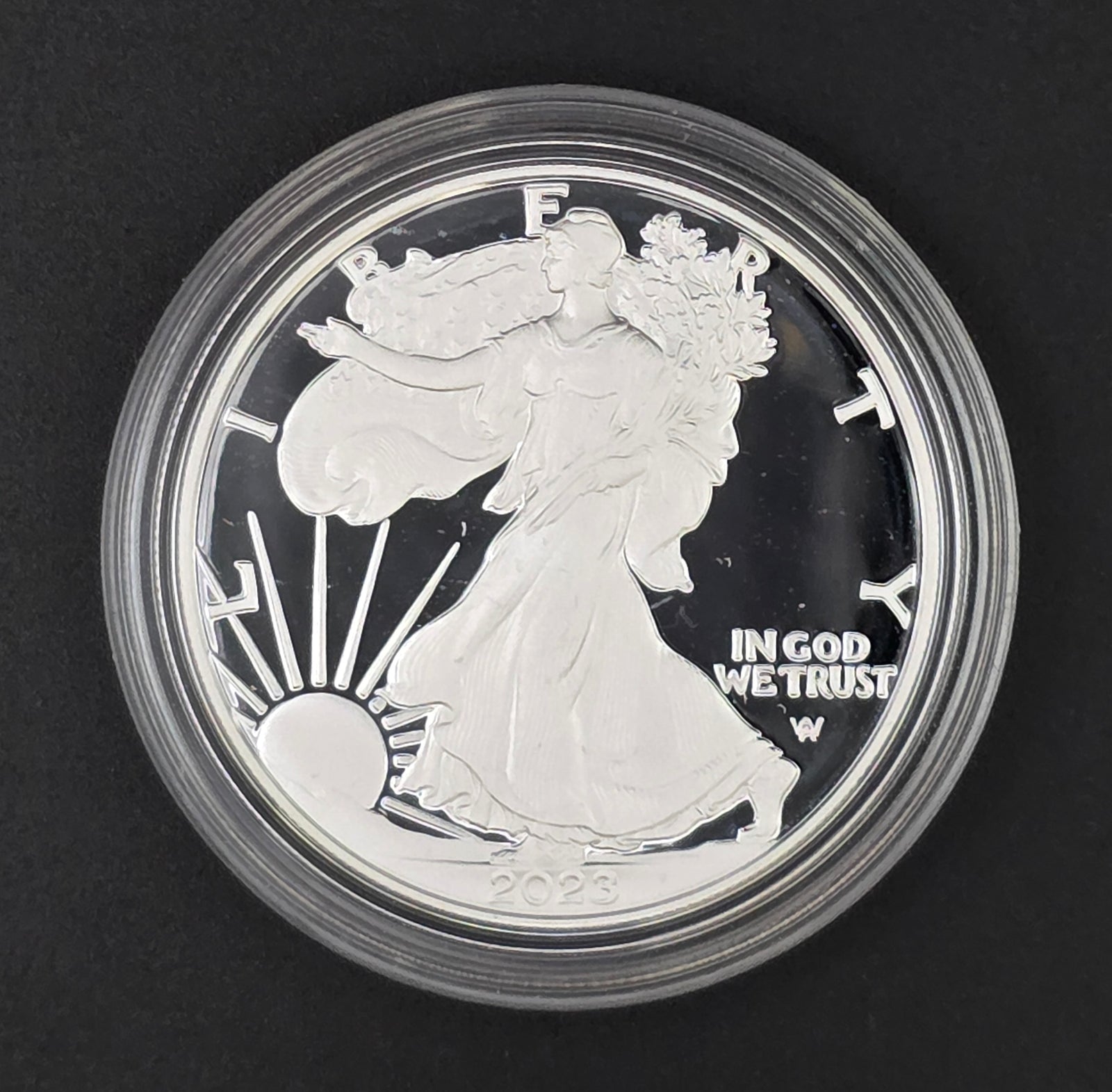 2023 American Silver Eagle Proof w/ Capsule - 1oz .999 Fine Silver