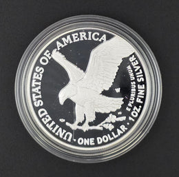 2023 American Silver Eagle Proof w/ Capsule - 1oz .999 Fine Silver