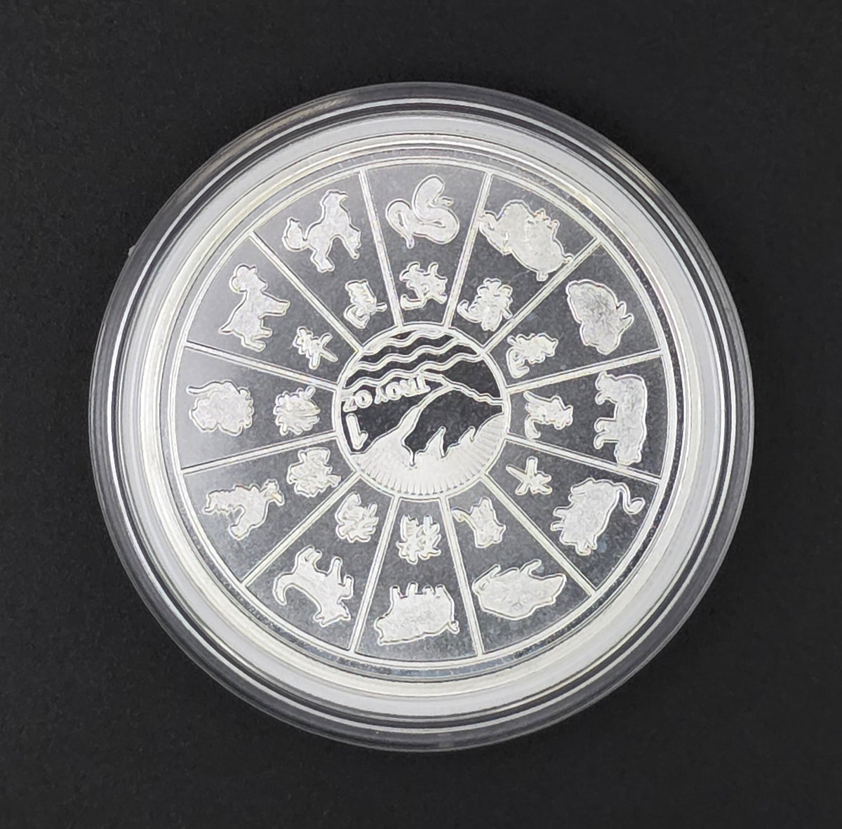 First Mint 2024 Year of the Dragon Round - 1oz .999 Fine Silver