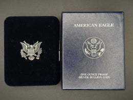 2004 American Silver Eagle Proof w/ Original Government Packaging (OGP) — 1 oz .999 Fine Silver