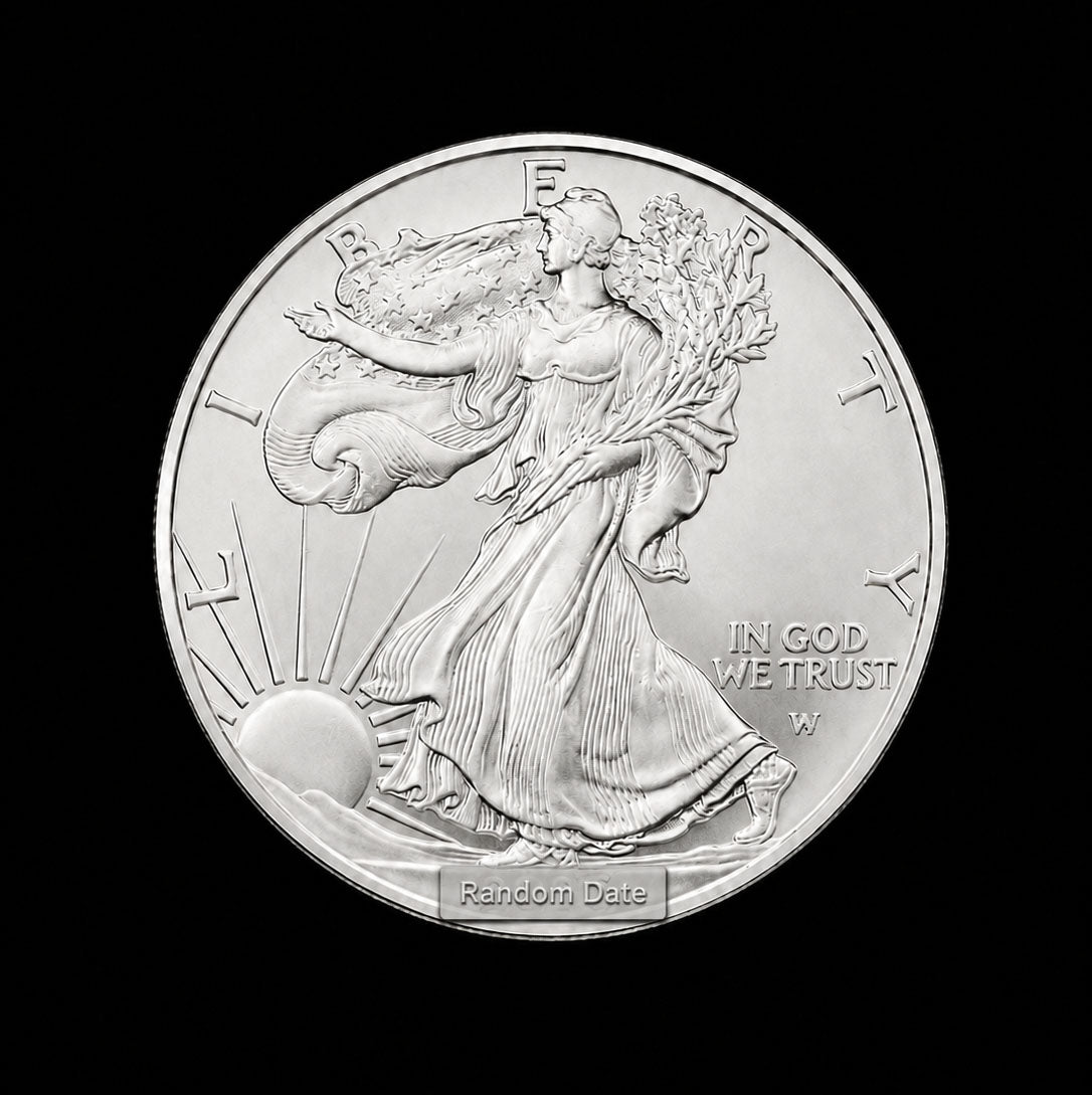 American Silver Eagle - Random Date - 1oz .999 Fine Silver