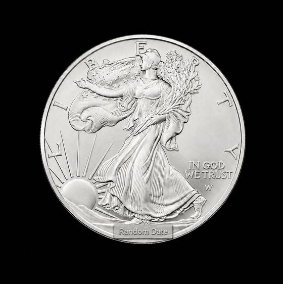 American Silver Eagle - Random Date - 1oz .999 Fine Silver