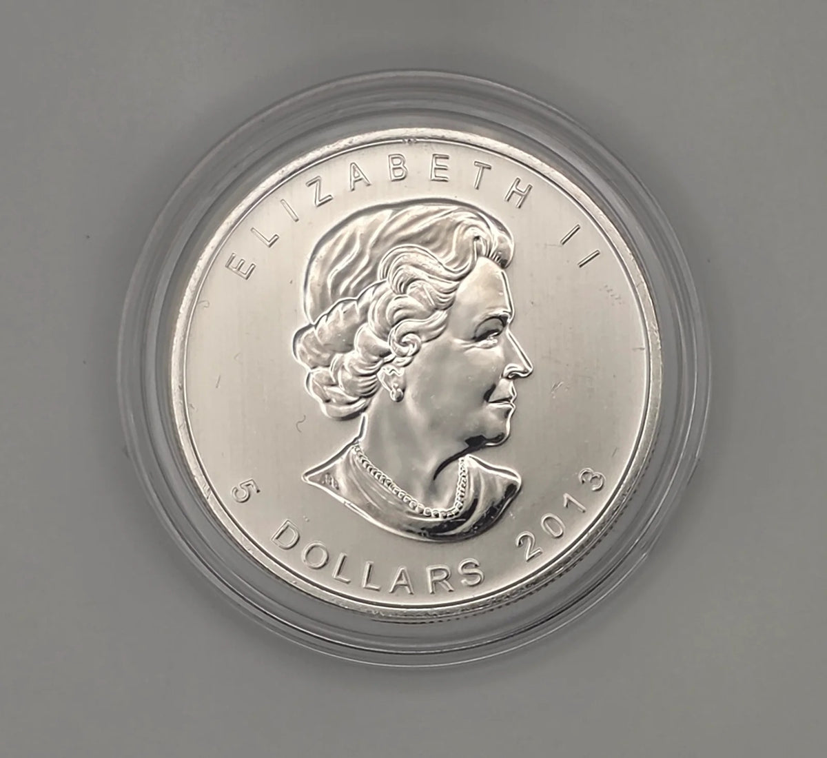 Canadian Silver Bison w/ Protective Capsule — 1 oz .9999 Fine Silver (Royal Canadian Mint)