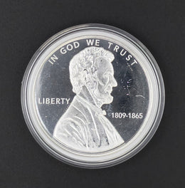 Lincoln Silver Round - 1oz .999 Fine Silver
