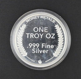 Lincoln Silver Round - 1oz .999 Fine Silver