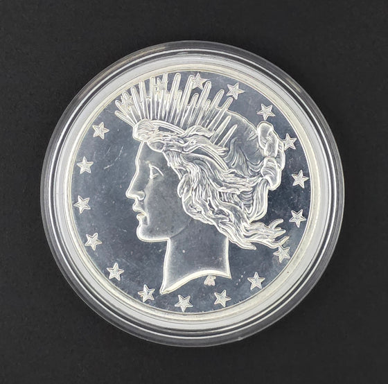 Highland Mint Peace Round - 1oz .999 Fine Silver