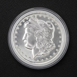 Morgan Liberty Round - 1oz .999 Fine Silver